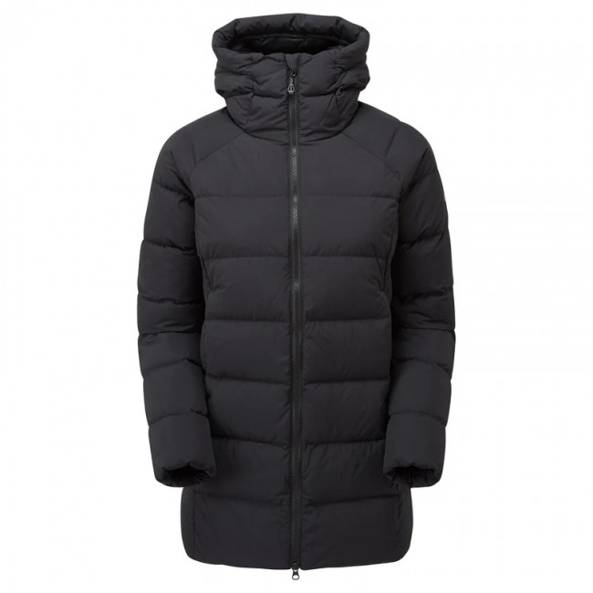 Montane F Tundra Hoodie, dunjakke, dame, sort