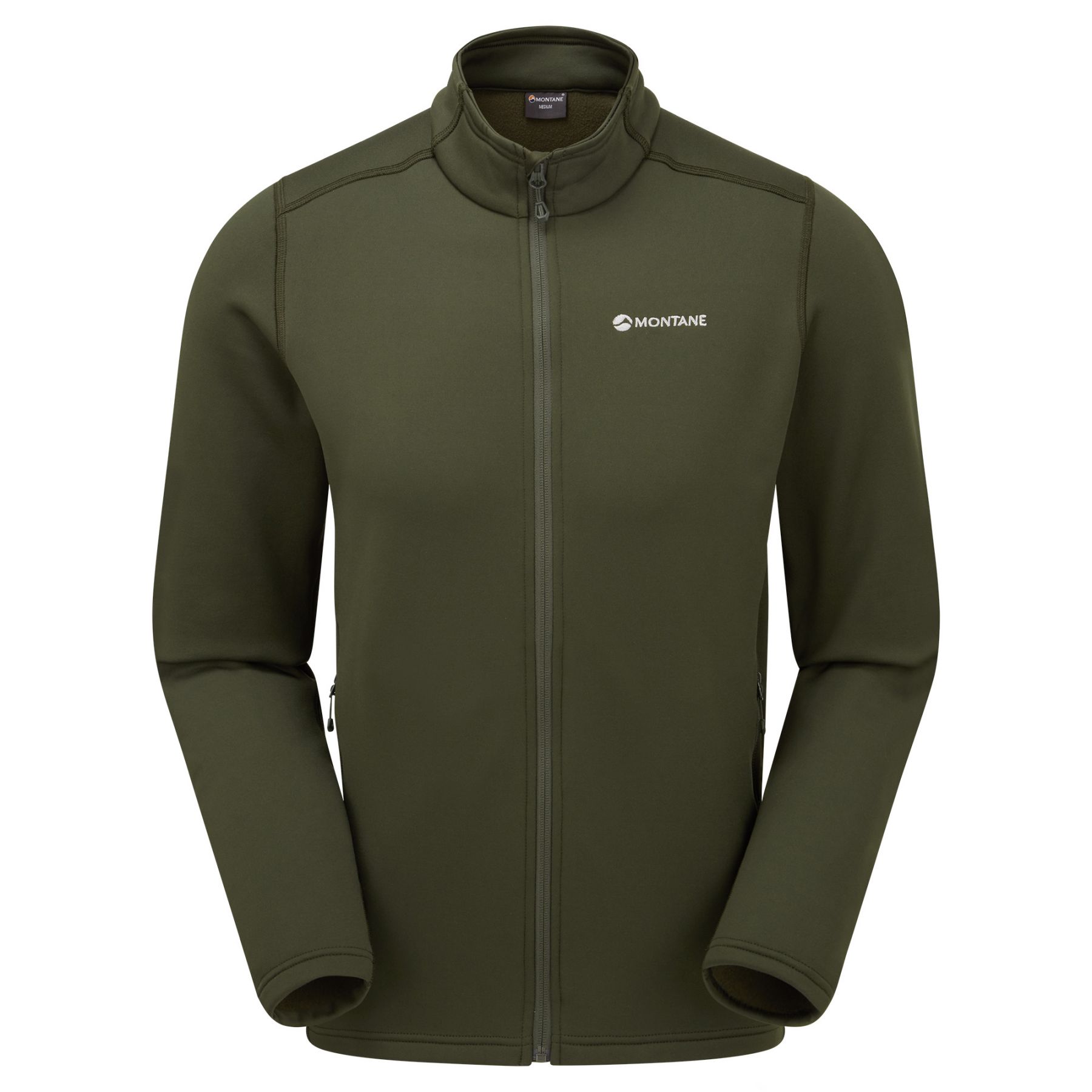 Montane Fury Jacket - Herre Fleecetrøje - Grøn - M