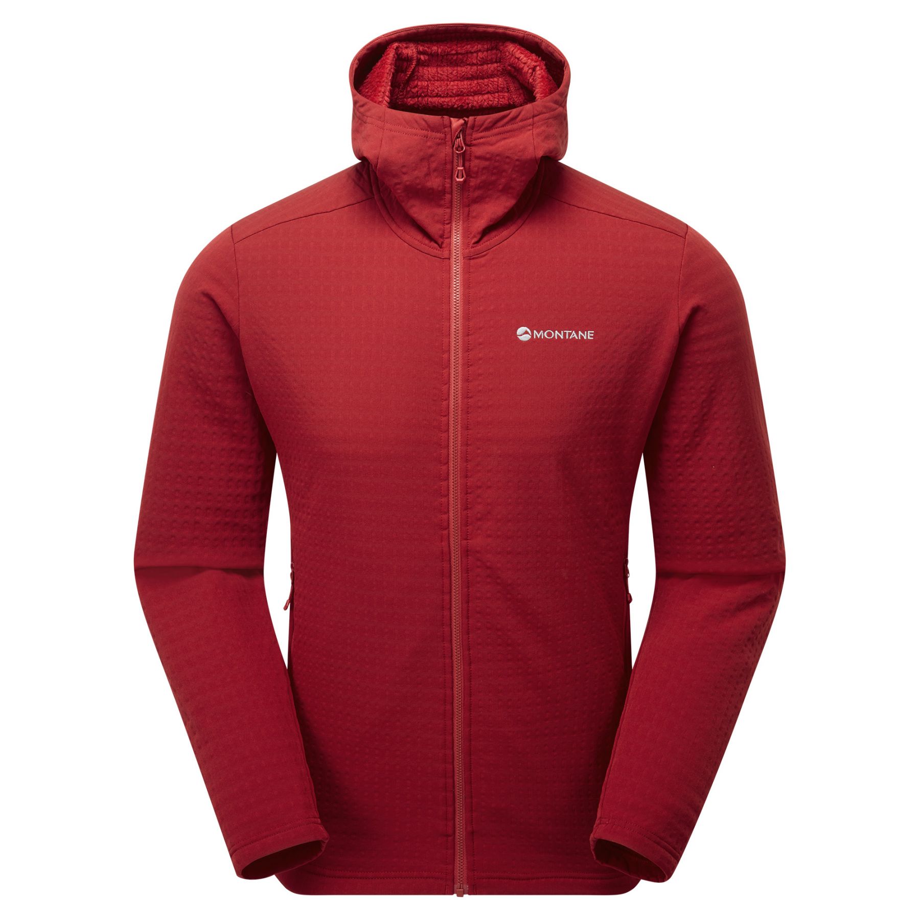 Montane Protium Xt Hoodie, fleecetrøje, herre, rød