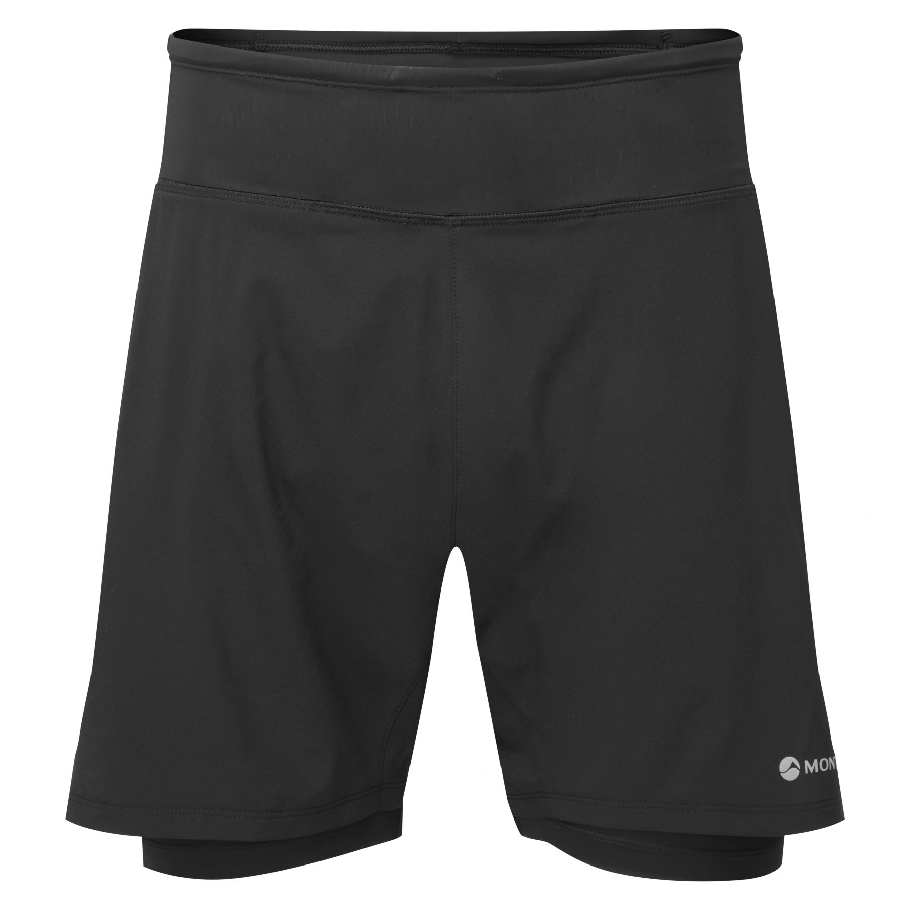 Montane Slipstream Twin Skin Shorts, herre, sort