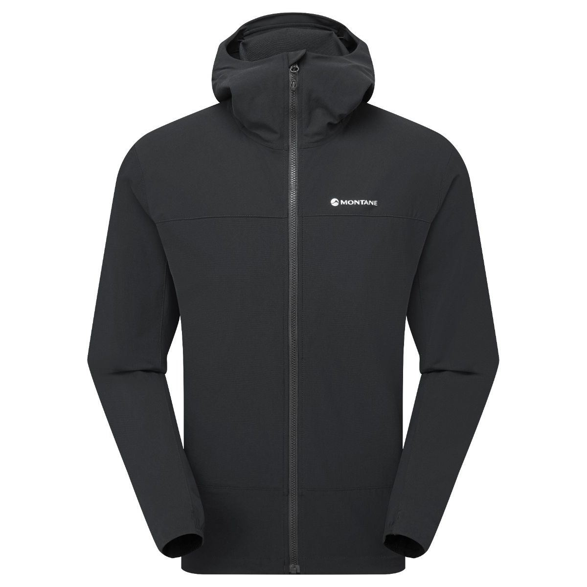 Montane Tenacity Hoodie, softshelljakke, herre, sort