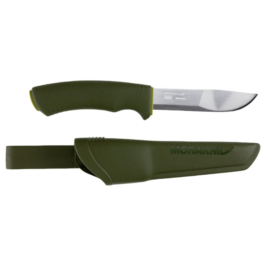 Morakniv Bushcraft Forest (S), jagtkniv, mørkegrøn