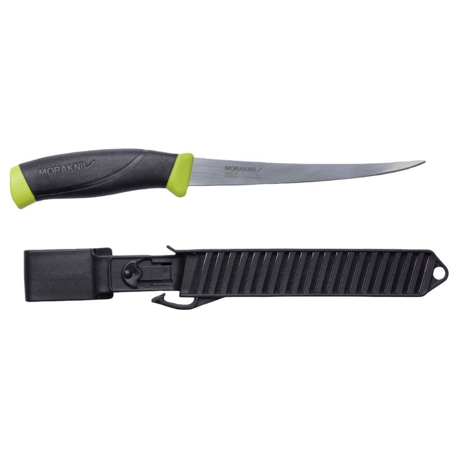 Morakniv Companion Fishing Filetkniv 155 (S), lime green - Filetknive