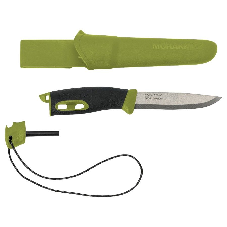 Morakniv Companion Spark (S), multi-kniv, grøn