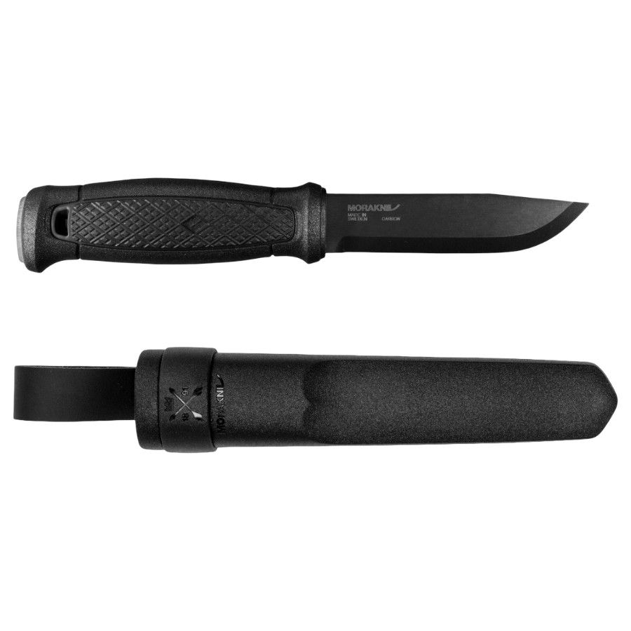 Morakniv Garberg Blackblade With Polymer Sheath (C), kniv, sort