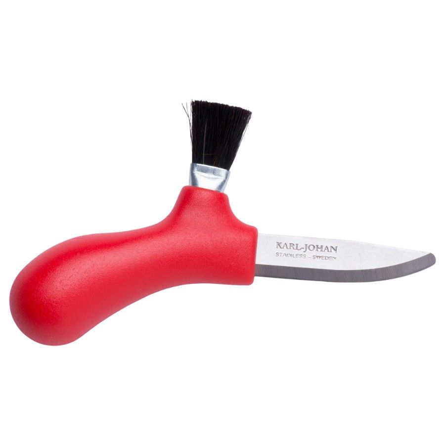 Morakniv Karl-Johan (S), svampekniv, rød