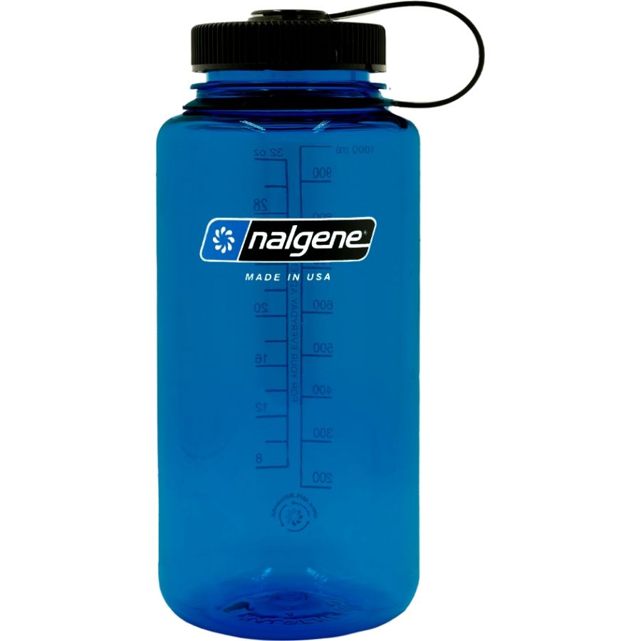 Nalgene wide mouth sustain, drikkedunk, 1000 ml, blå