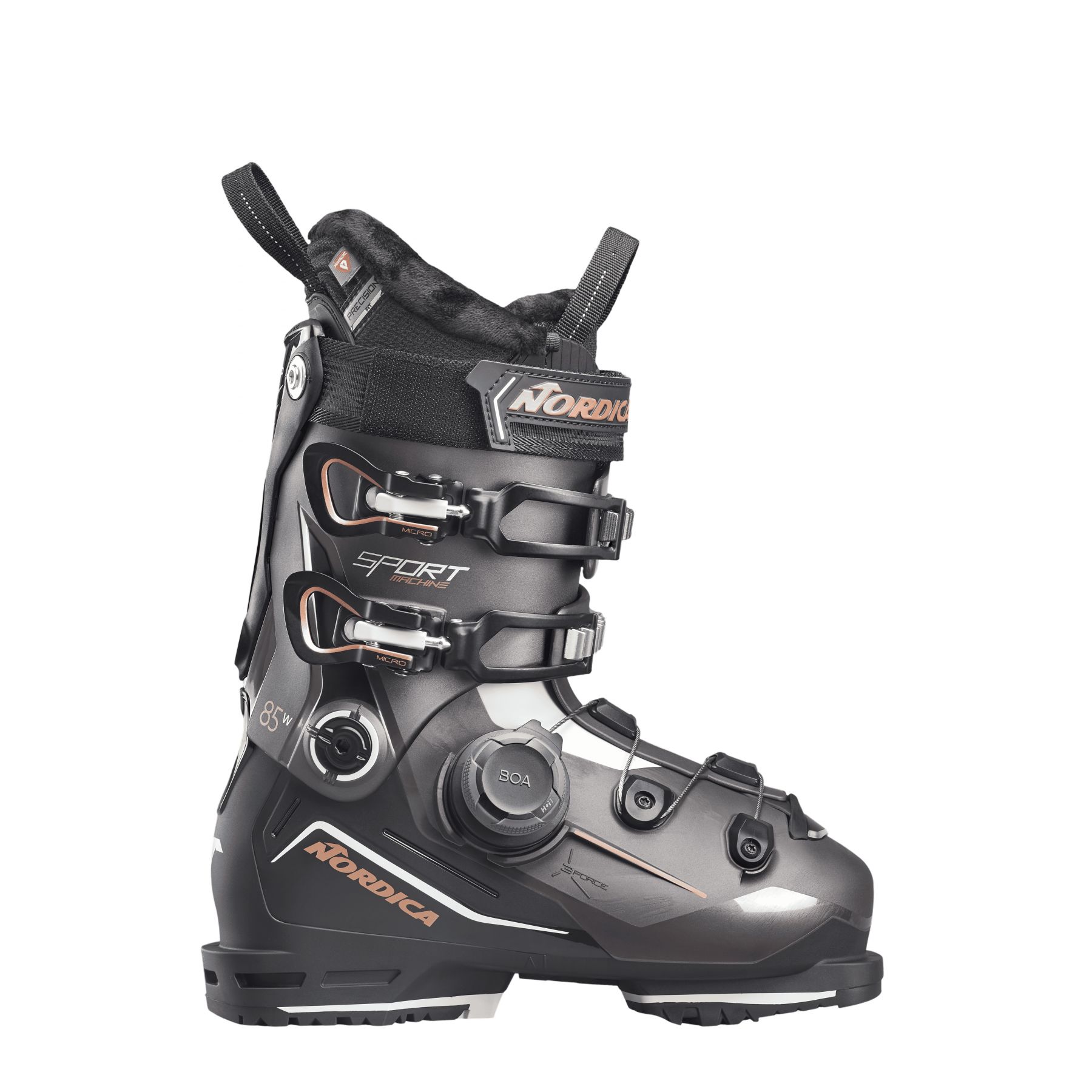 Nordica Sportmachine 3 85 W BOA, skistøvler, dame, bronze/sort