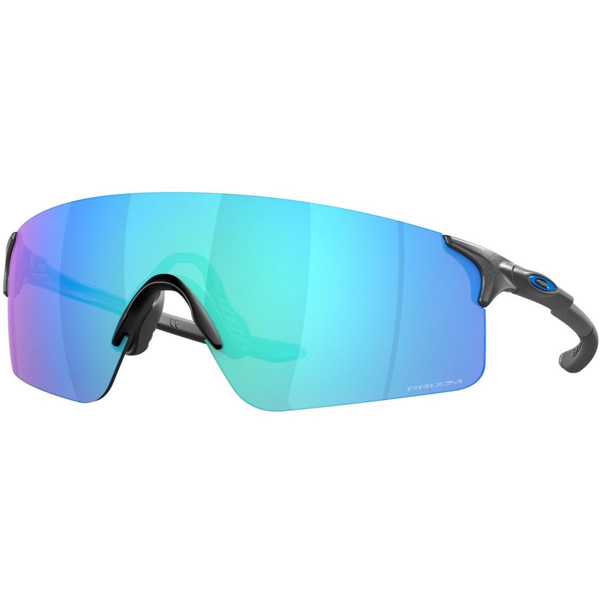 Oakley Evzero Blades Solbriller - Prizm Sapphire, Let & Rammeløs, Perfekt til Løb/Cykling