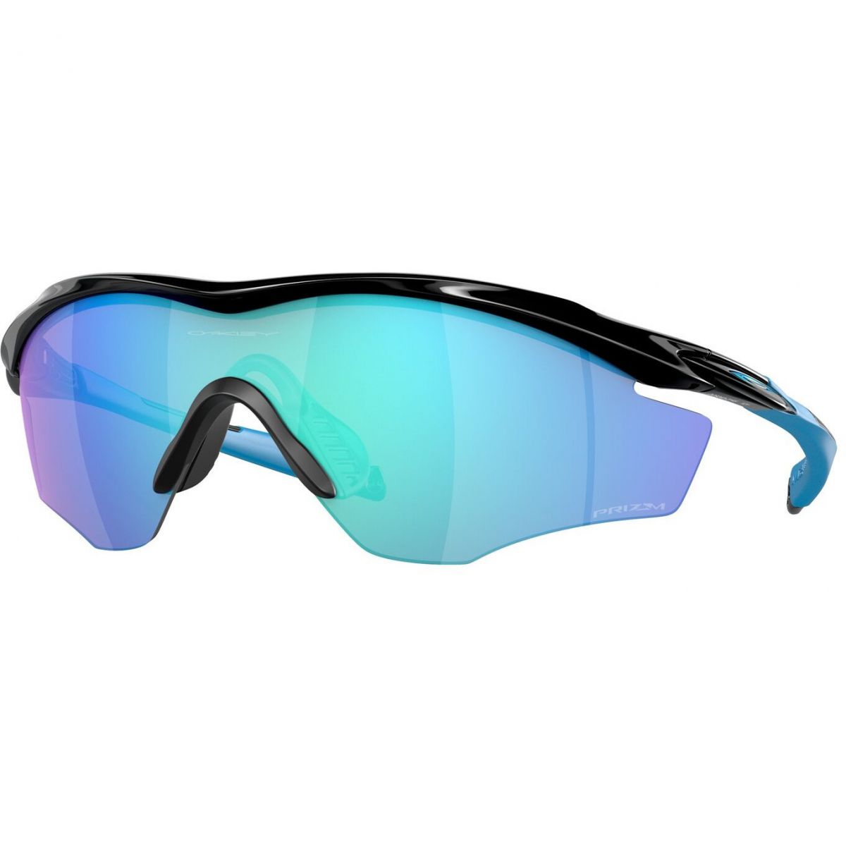 Oakley M2 Frame XL 0OO9343 Solbriller - Runde Sort Spejlede Linser