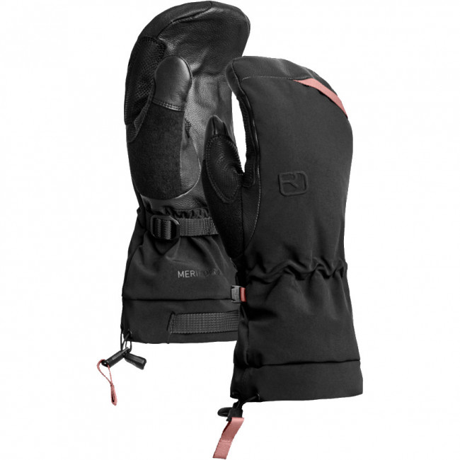 Ortovox Merino Freeride, skiluffer, dame, sort