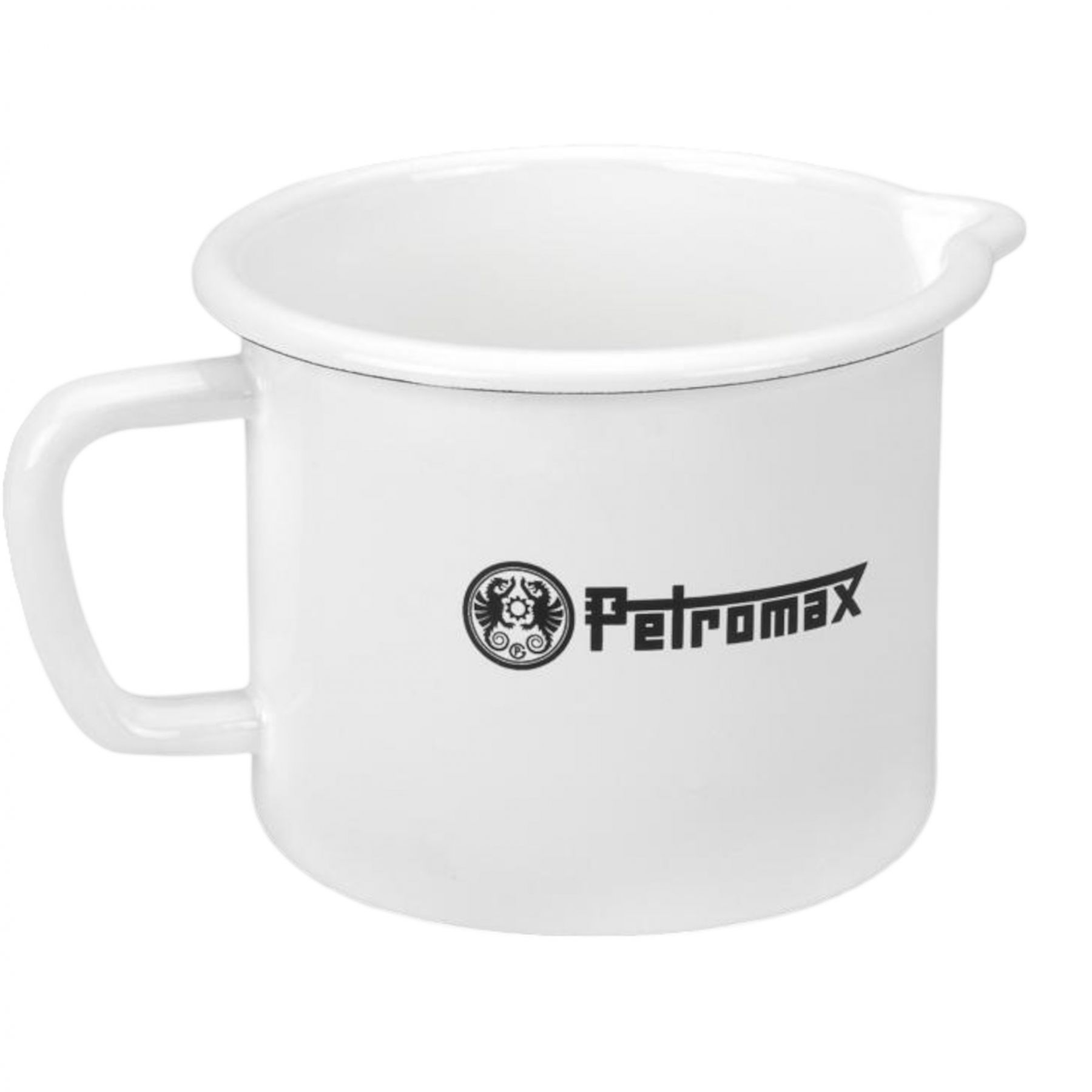 Petromax Enamel Milk Pot white 1 litre - Mælkekande