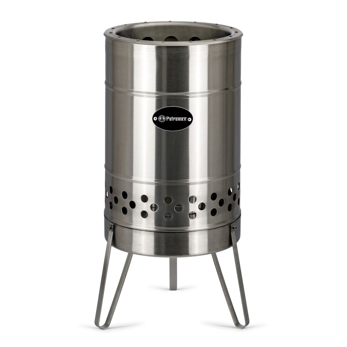 Petromax Fire Barrel Pyron, Ildtnde, Stainless Steal