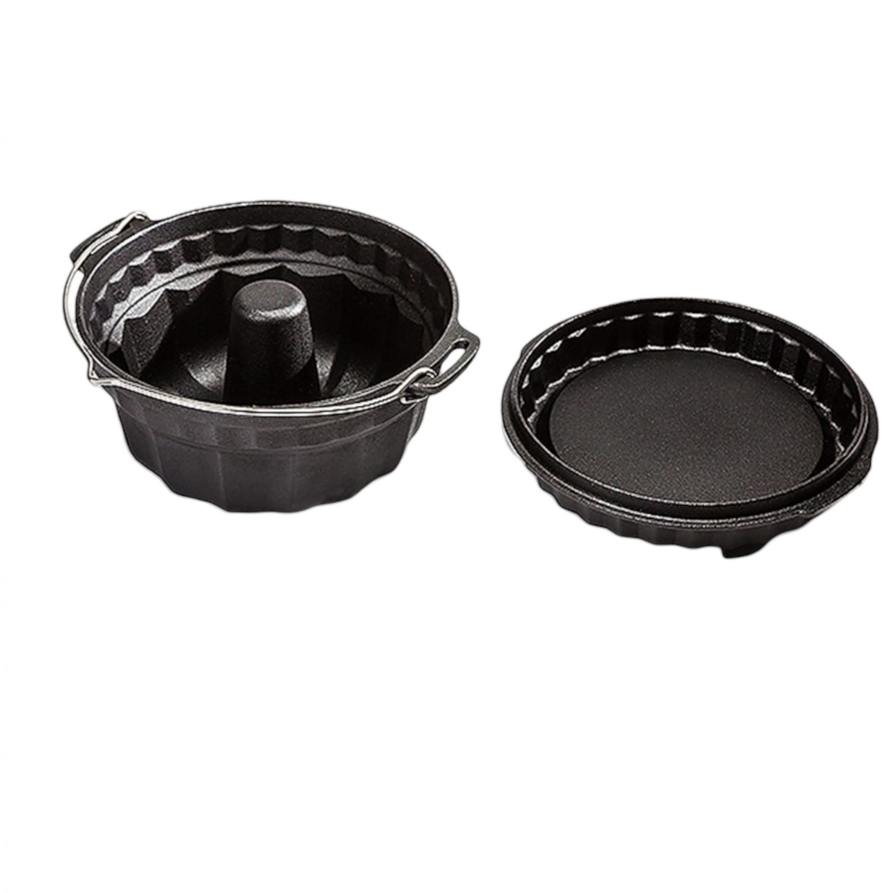Petromax Ring Cake Pan Gf1 With Tarte Case Lid - Køkkenredskaber