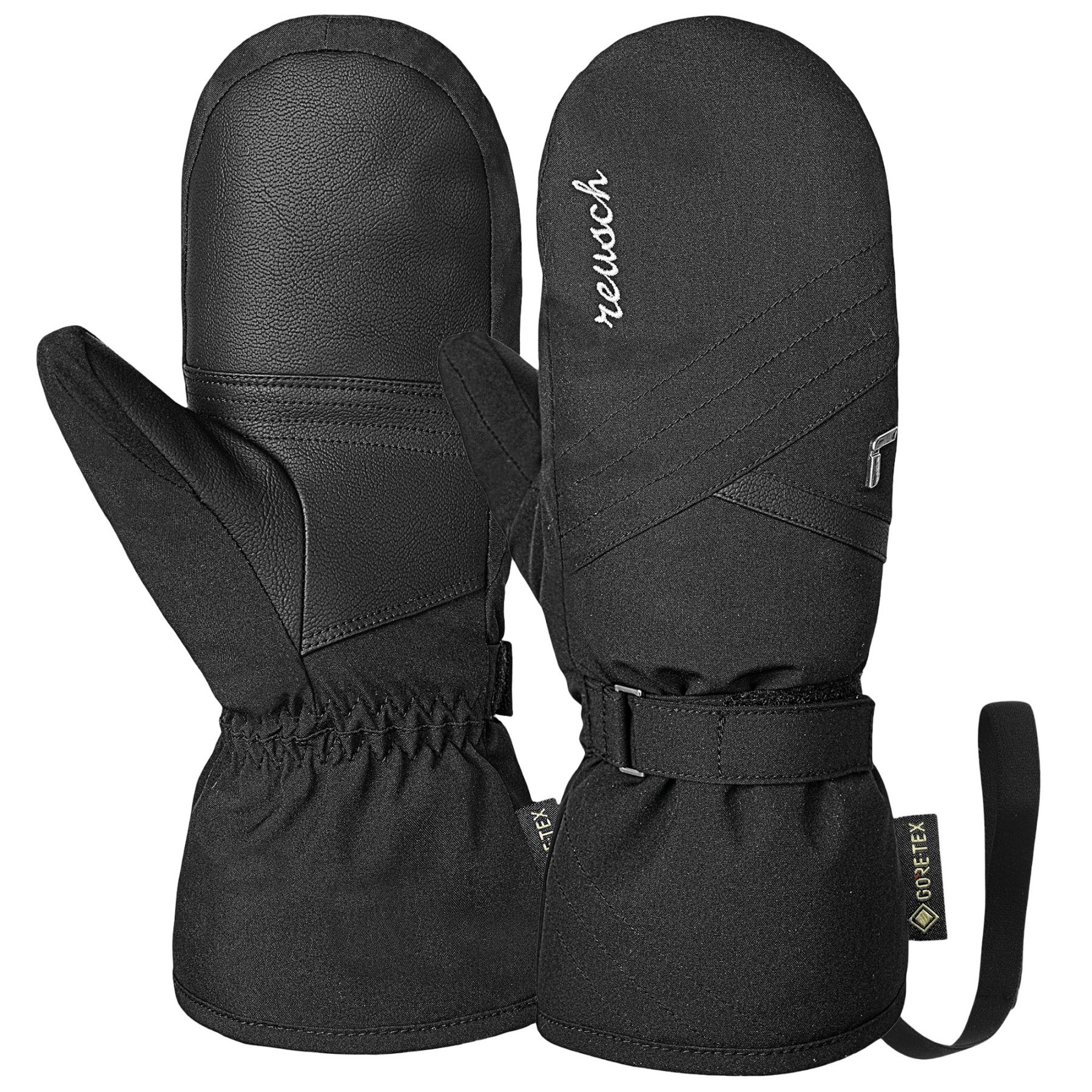 Reusch Alba GTX, skiluffer, dame, sort