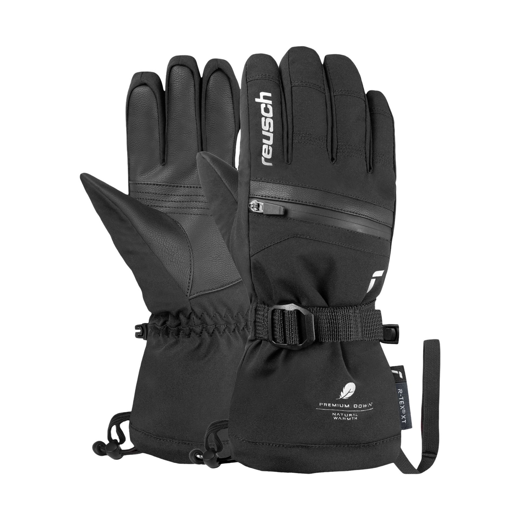 Reusch Lan R-Tex® XT, skiluffer, junior, sort