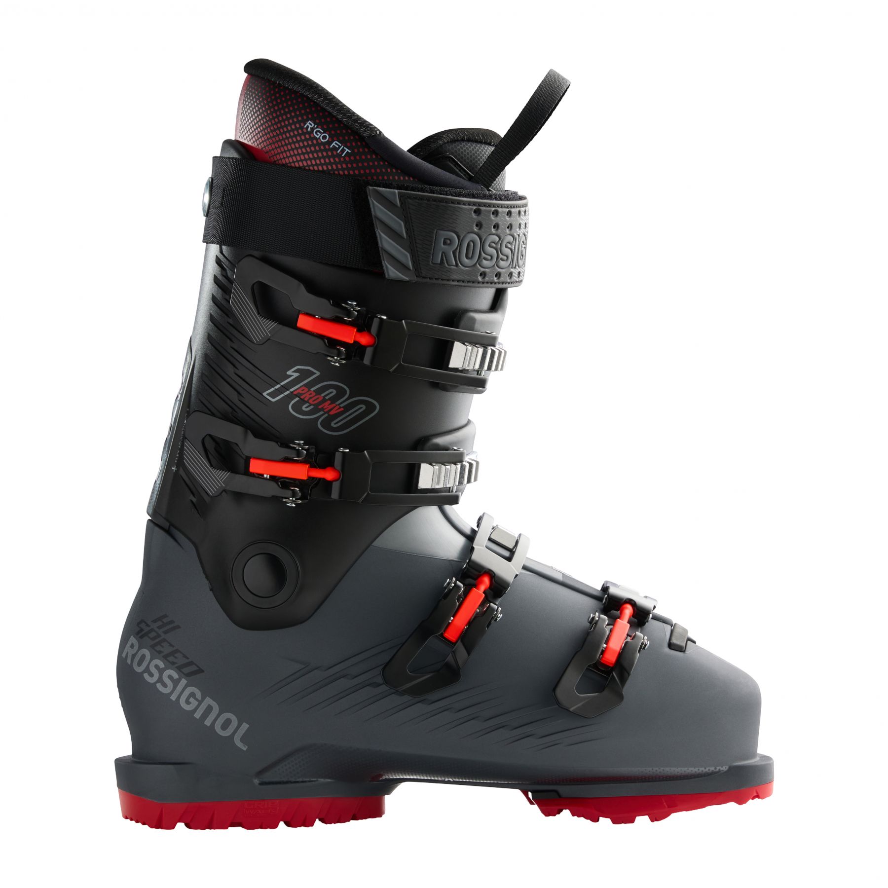 Rossignol HI-Speed 100 Pro MV GW, skistøvler, herre, grå/sort
