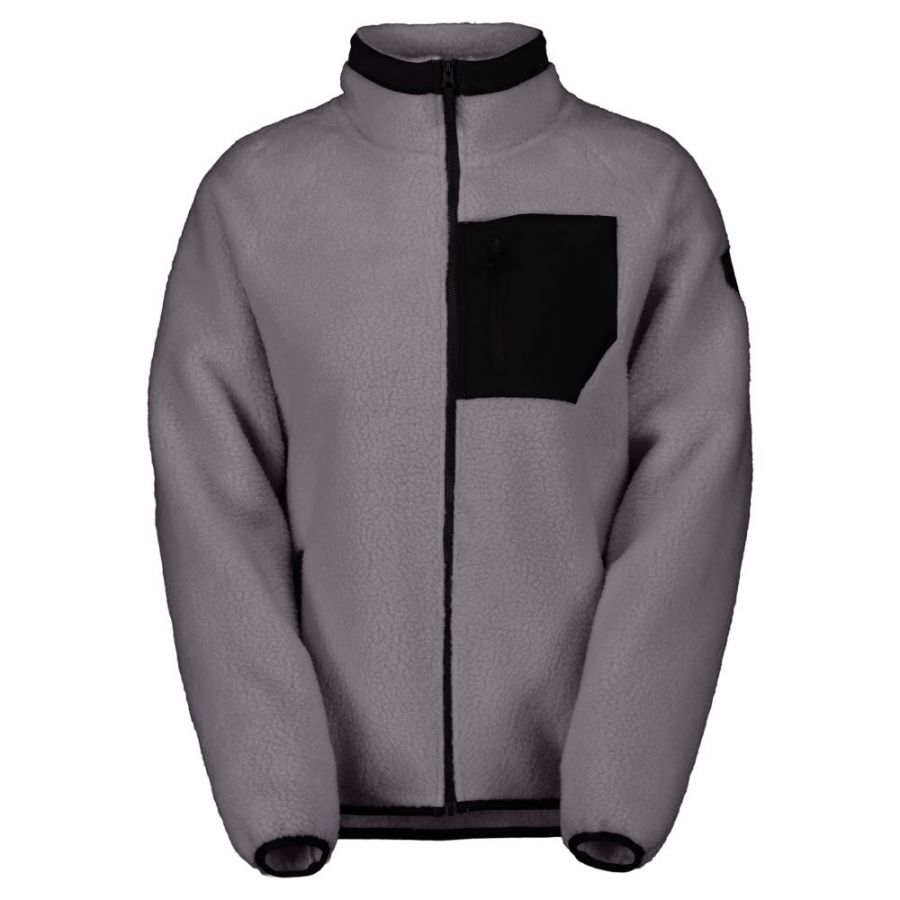 Scott Defined Heritage Pile, fleecejakke, dame, grå/sort