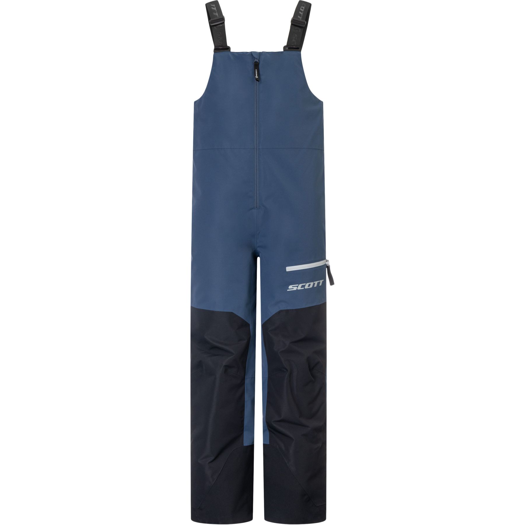 Scott Vertic Bib, skibukser, junior, blå