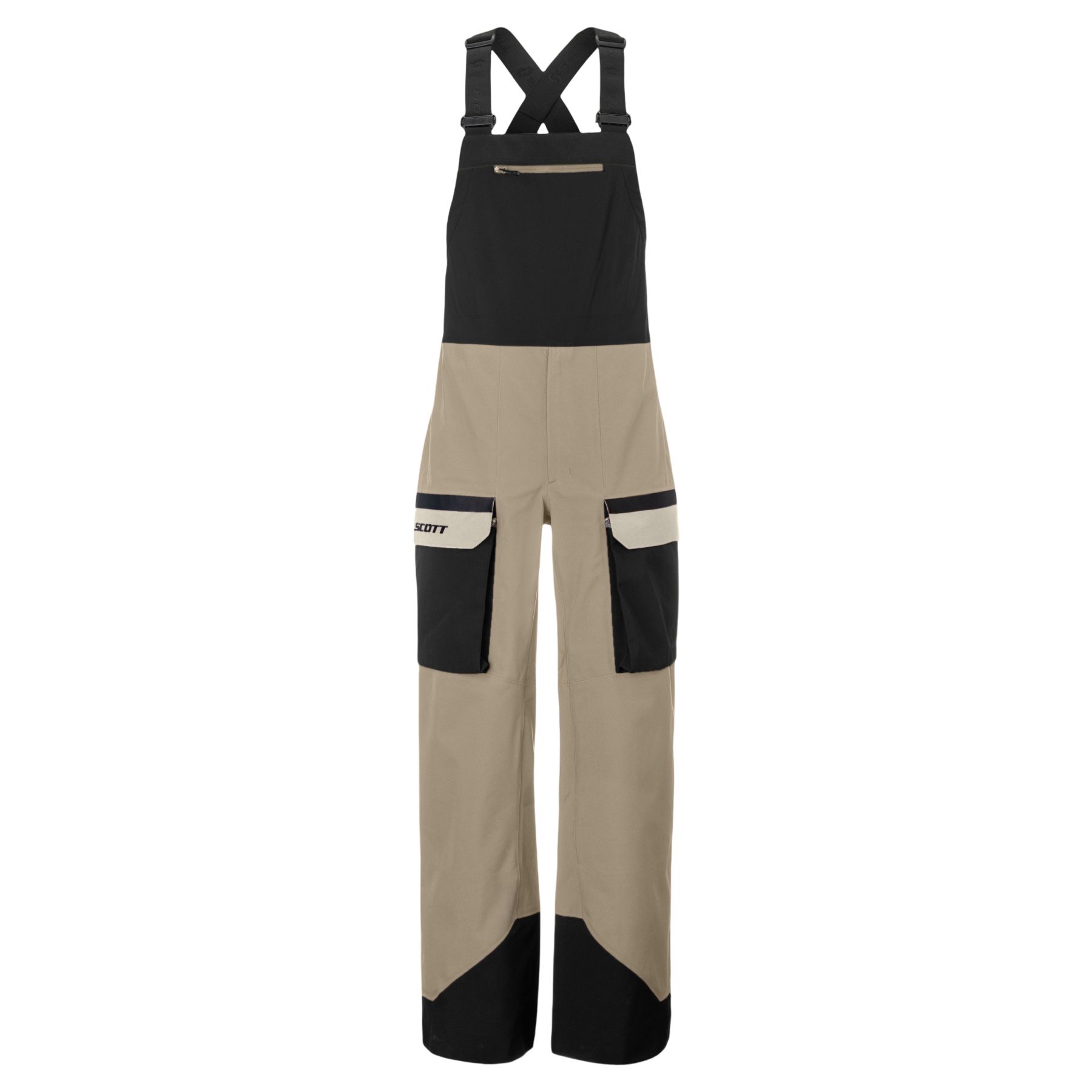 Scott Vertic Utility 3L, skibukser, herre, beige/sort