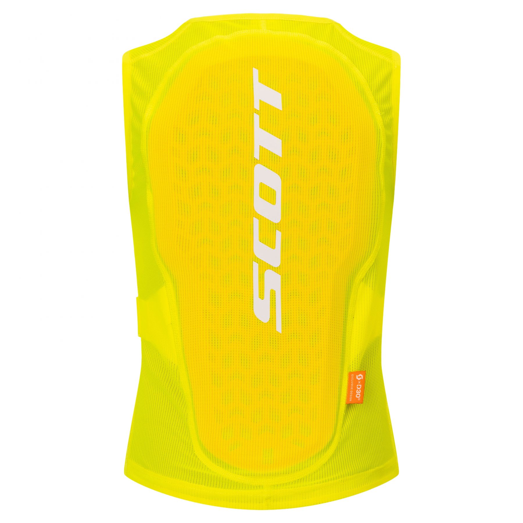 Scott Vest Airflow, rygskjold, junior, gul