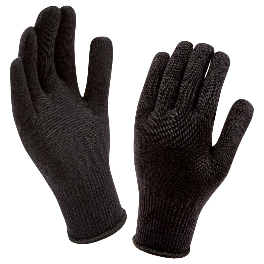 Sealskinz Solo Merino Glove, handsker, sort