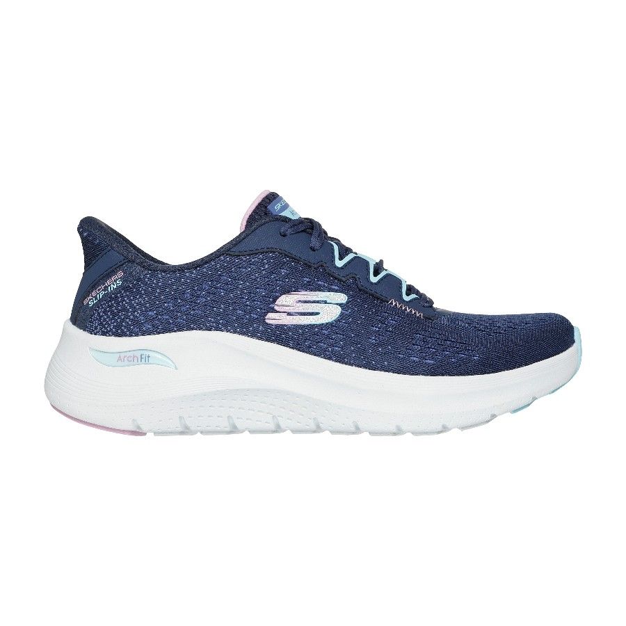 Skechers Arch Fit 2.0 - Fresh Pace, outdoor sko, dame, mørkeblå