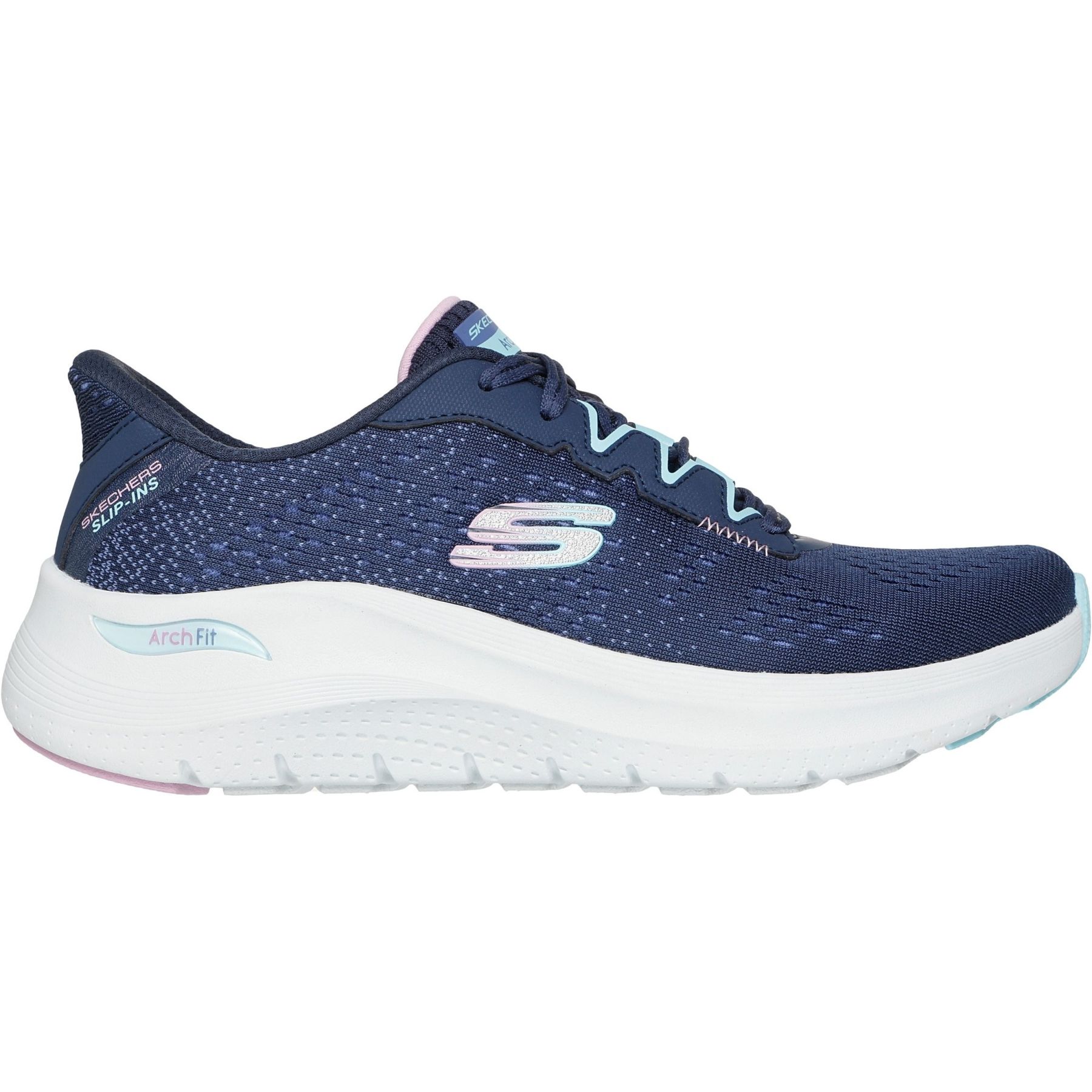 Skechers Arch Fit 2.0 - Fresh Pace, outdoor sko, dame, mørkeblå