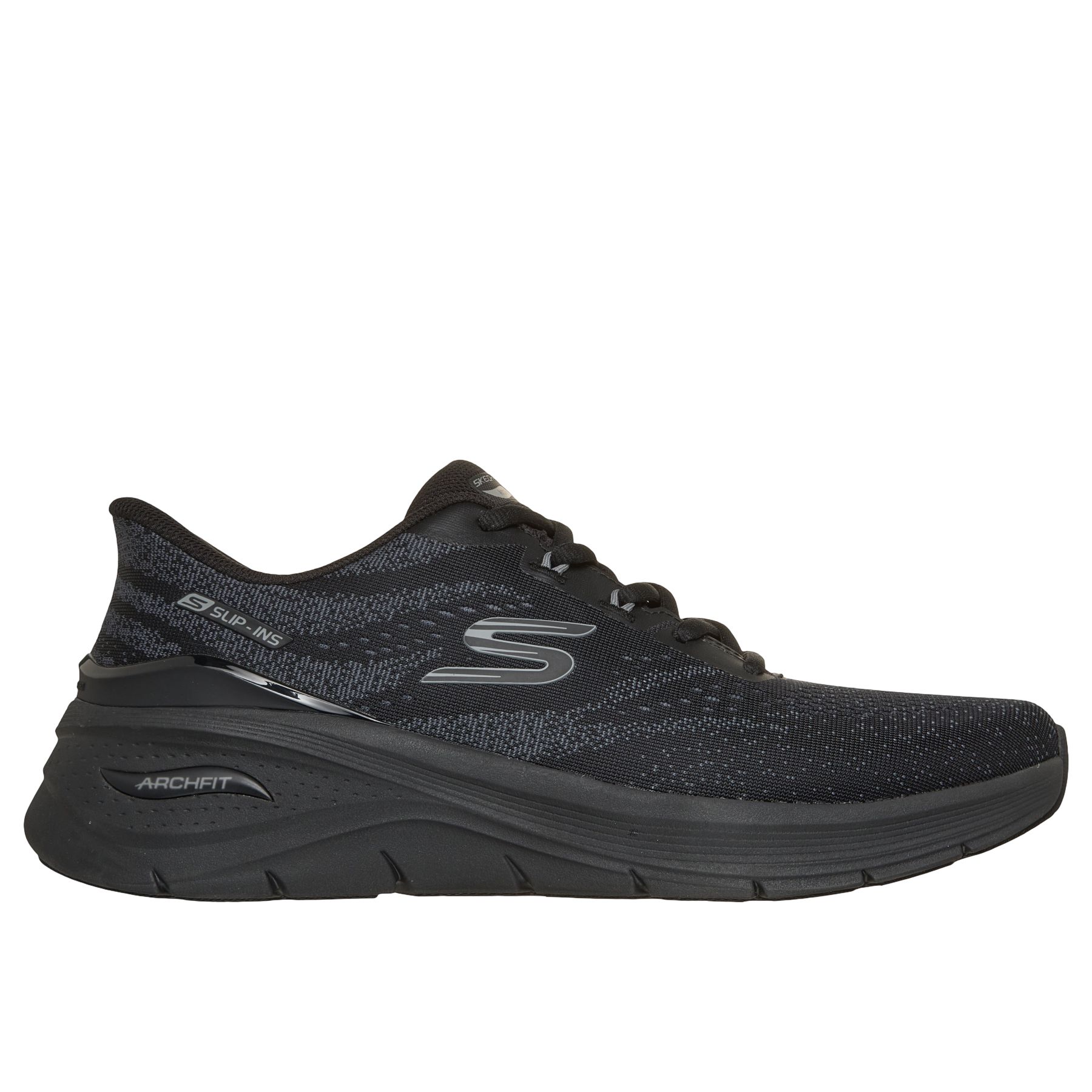 Skechers Arch Fit 3.0, løbesko, herre, sort