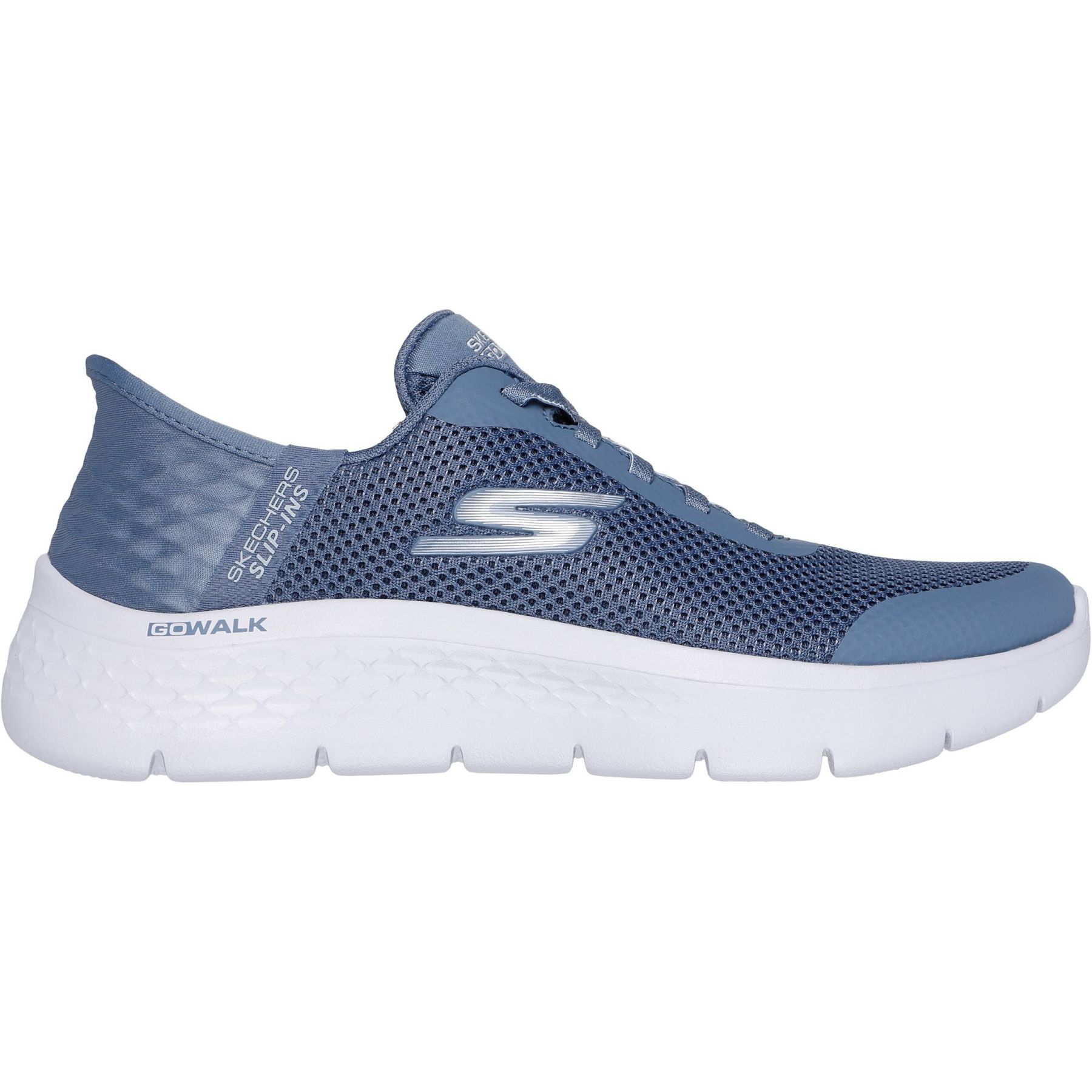 Skechers Go Walk Flex - Grand Entry, outdoor sko, dame, blå