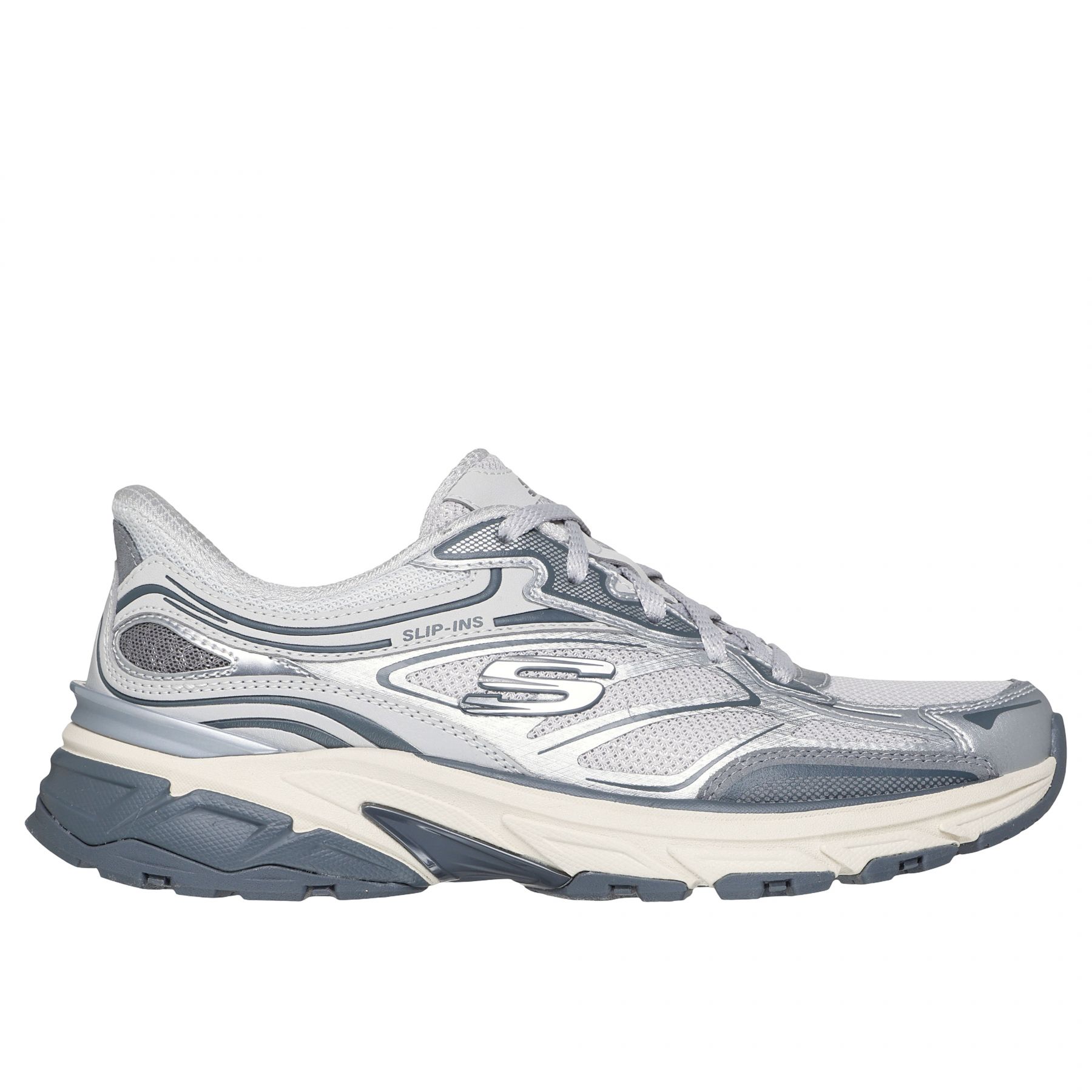 Skechers Stamina Sport, outdoor sko, dame, sølv