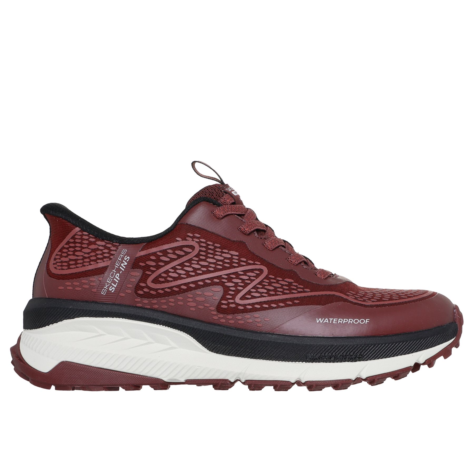 Skechers Switch Back - Mist, outdoor sko, dame, rød