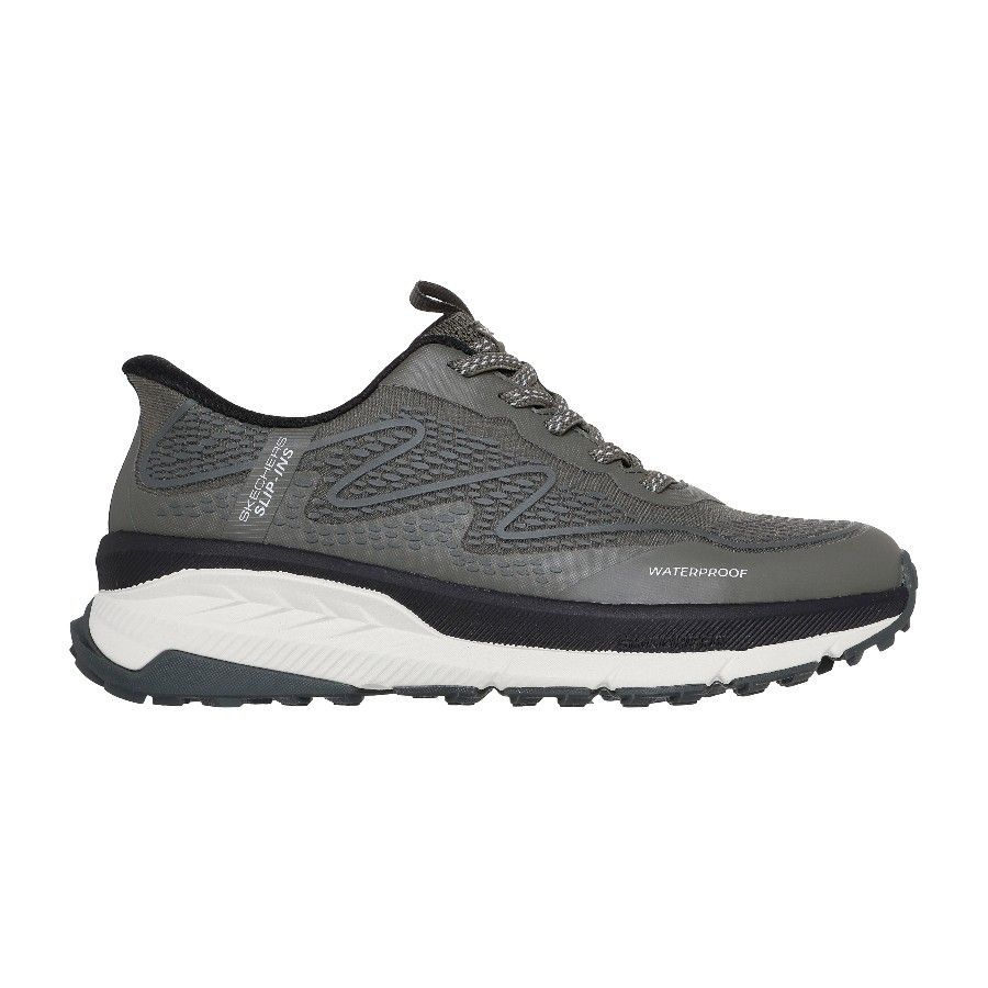 Skechers Switch Back - Mist, outdoorsko, dame, grøn