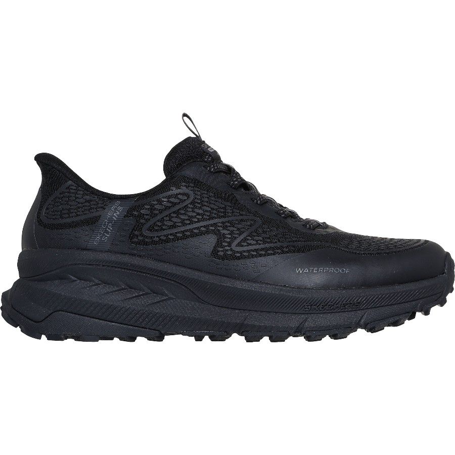 Skechers Switch Back - Welch Creek, outdoor sko, herre, sort