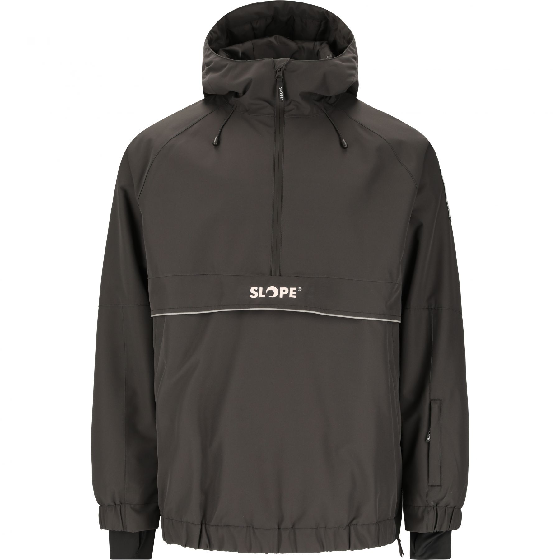 SLOPE Blizz Loose, snowboard anorak, herre, sort