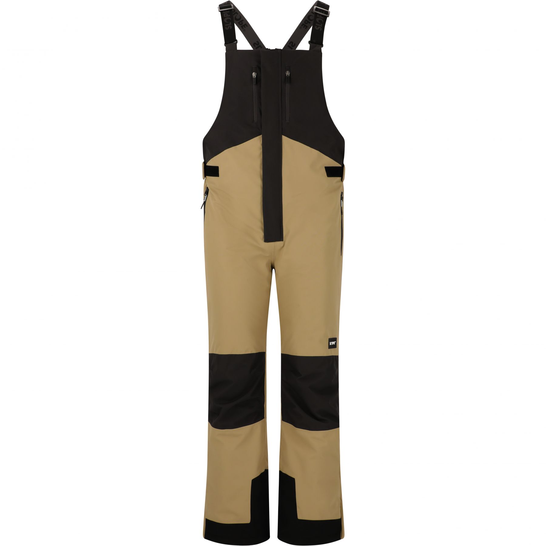 SLOPE Kenwood Bib, skibukser, herre, brun