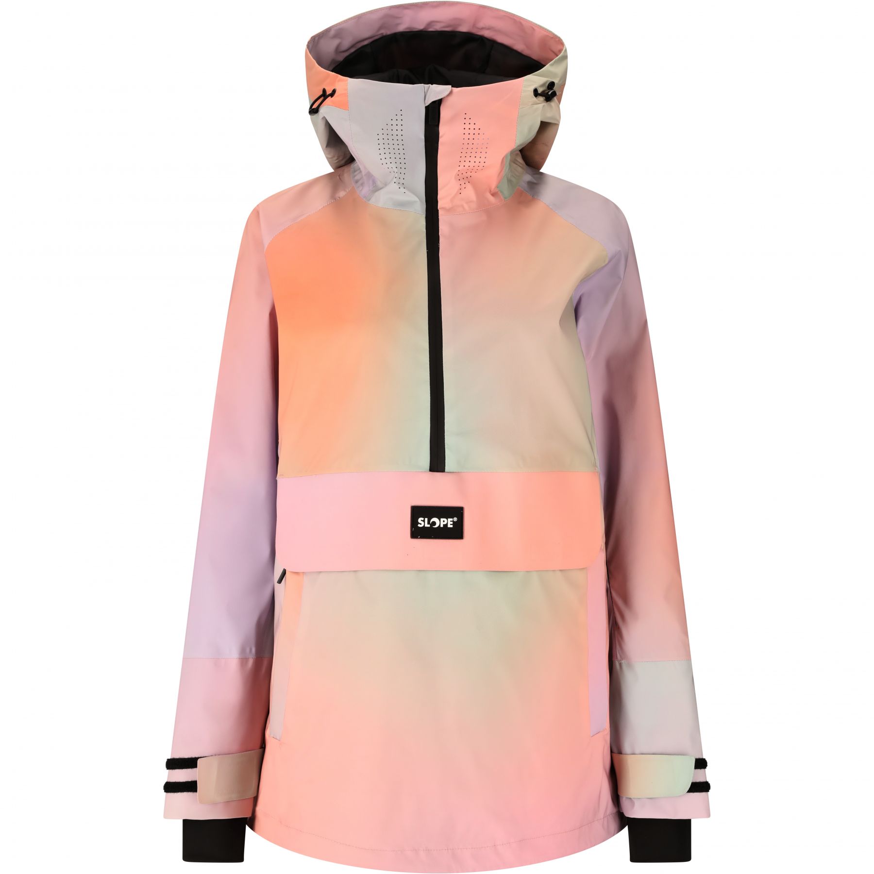 SLOPE Ruki AOP, ski anorak, dame, orchid petal
