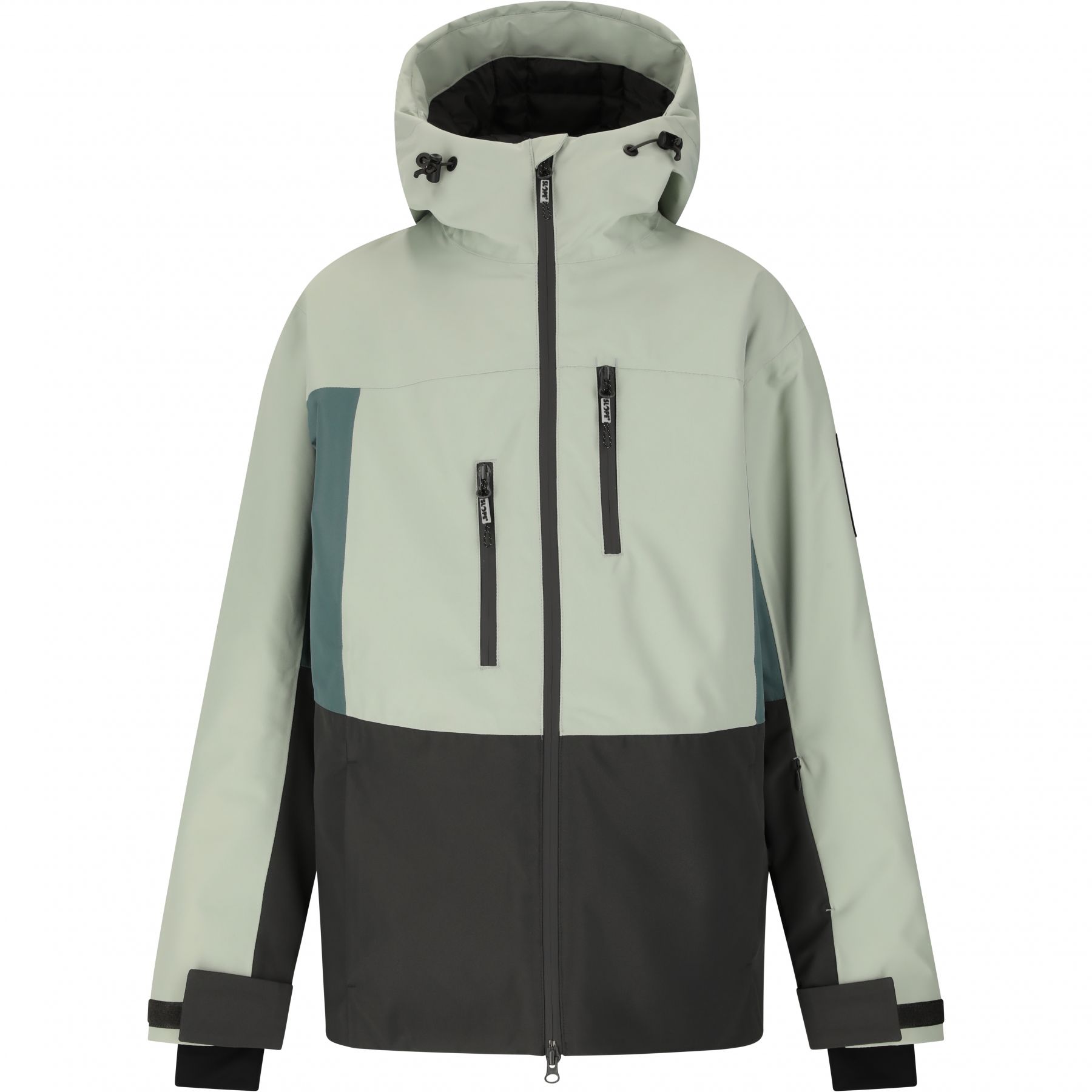 SLOPE Tuscon, skijakke, junior, aqua gray