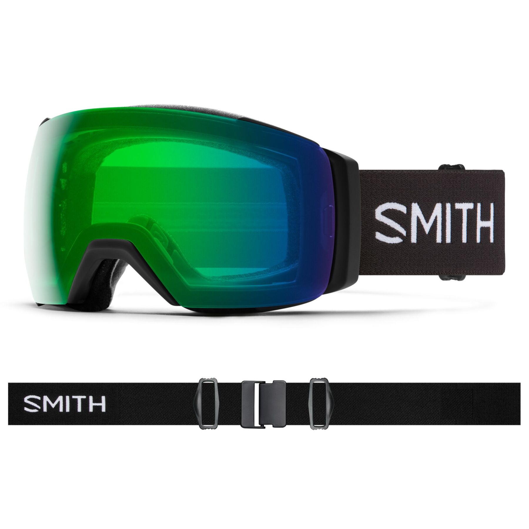 Smith - I/O MAG XL, Black + ChromaPop&trade; Everyday Green Mirror Lens