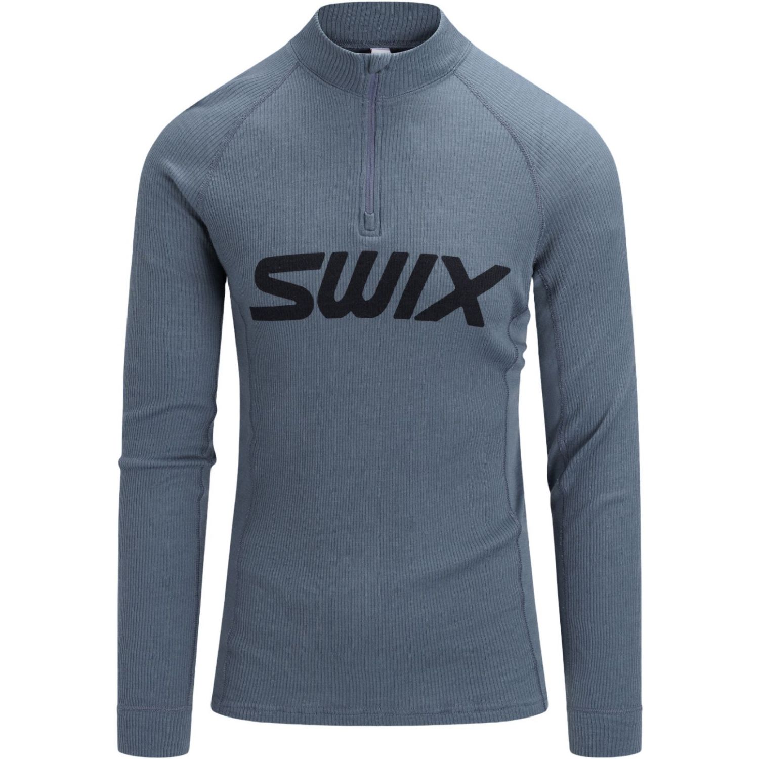 Swix RaceX Merino Half Zip, herre, grå