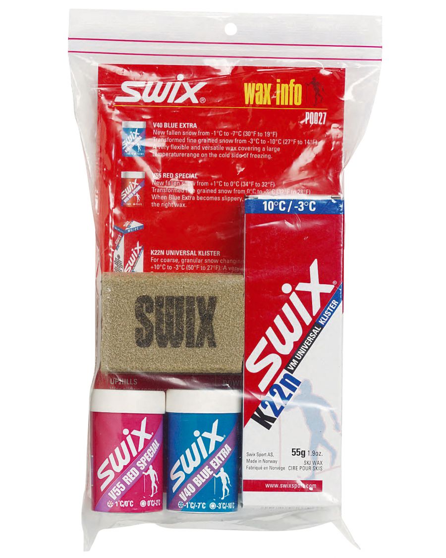 Swix P27 Xc Wax Kitv40,v55,k22n,t10 - Skiudstyr