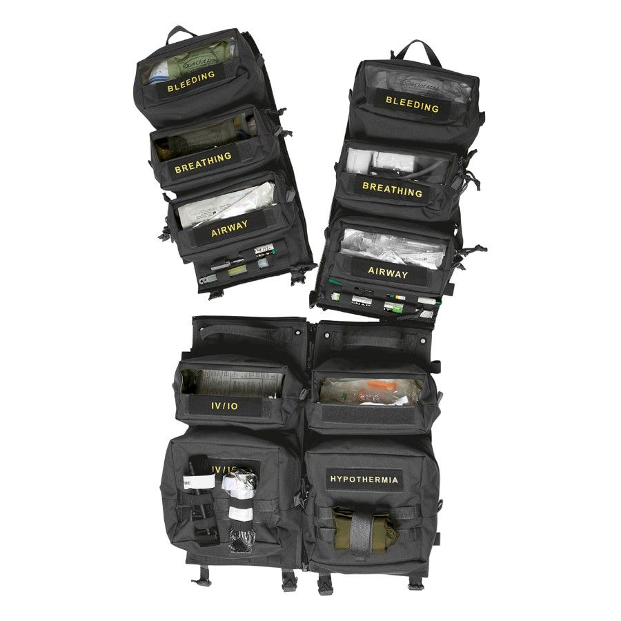 Tasmanian Tiger Tt Medic Transporter - Black - Str. Stk - Taske