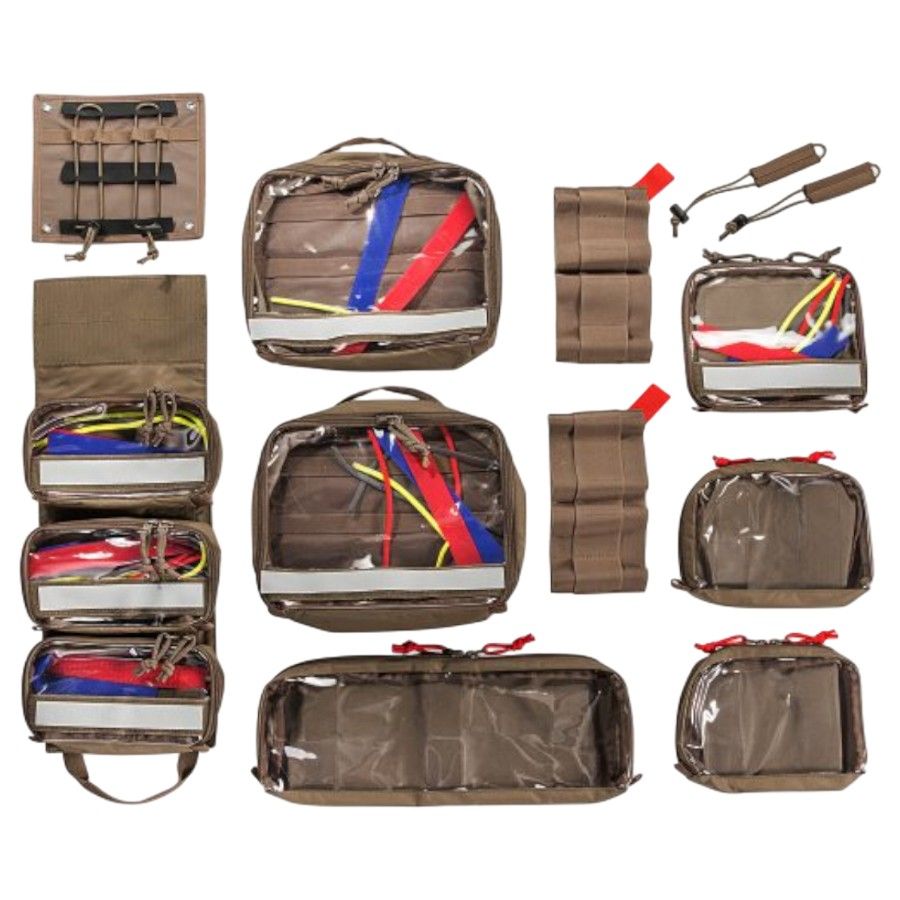 Tasmanian Tiger Tt Modular Medic Insert 30 Vl - Coyote brown - Førstehjælpsudstyr