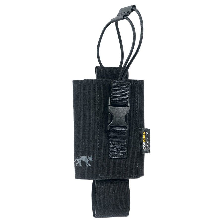 Tasmanian Tiger Tt Radio Pouch Lp - Black - Str. Stk - Taske