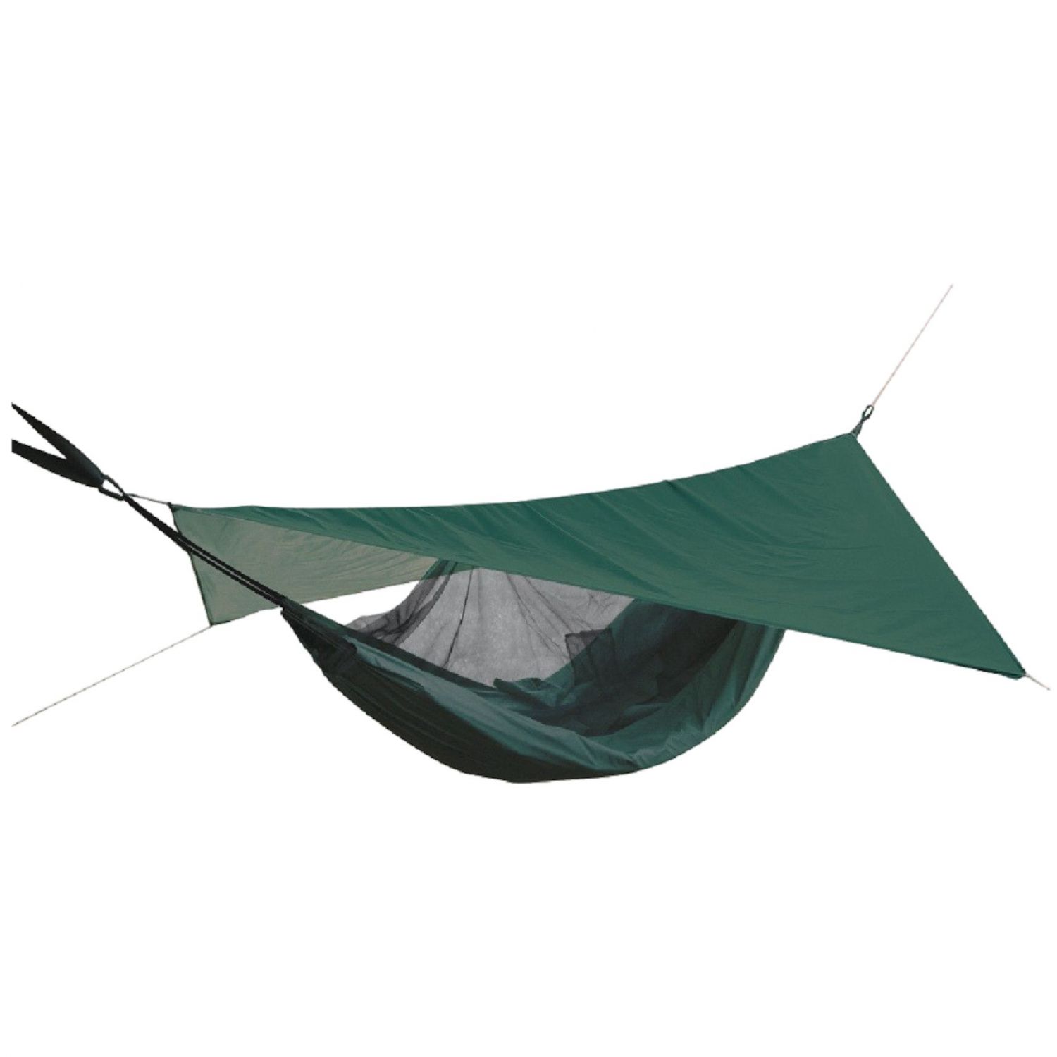 TravelSafe Hængekøje med vindskærm, grøn