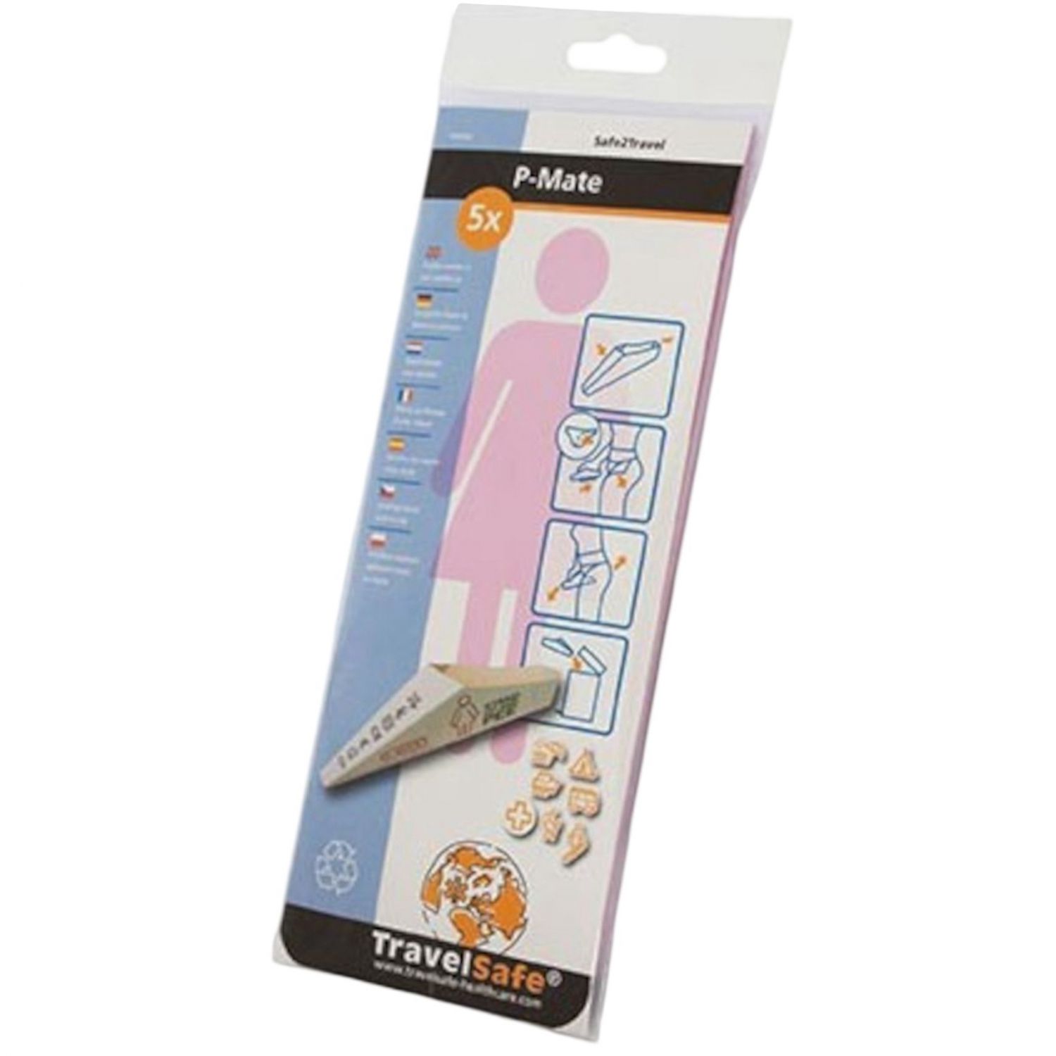 TravelSafe P-Mate, 5 stk.