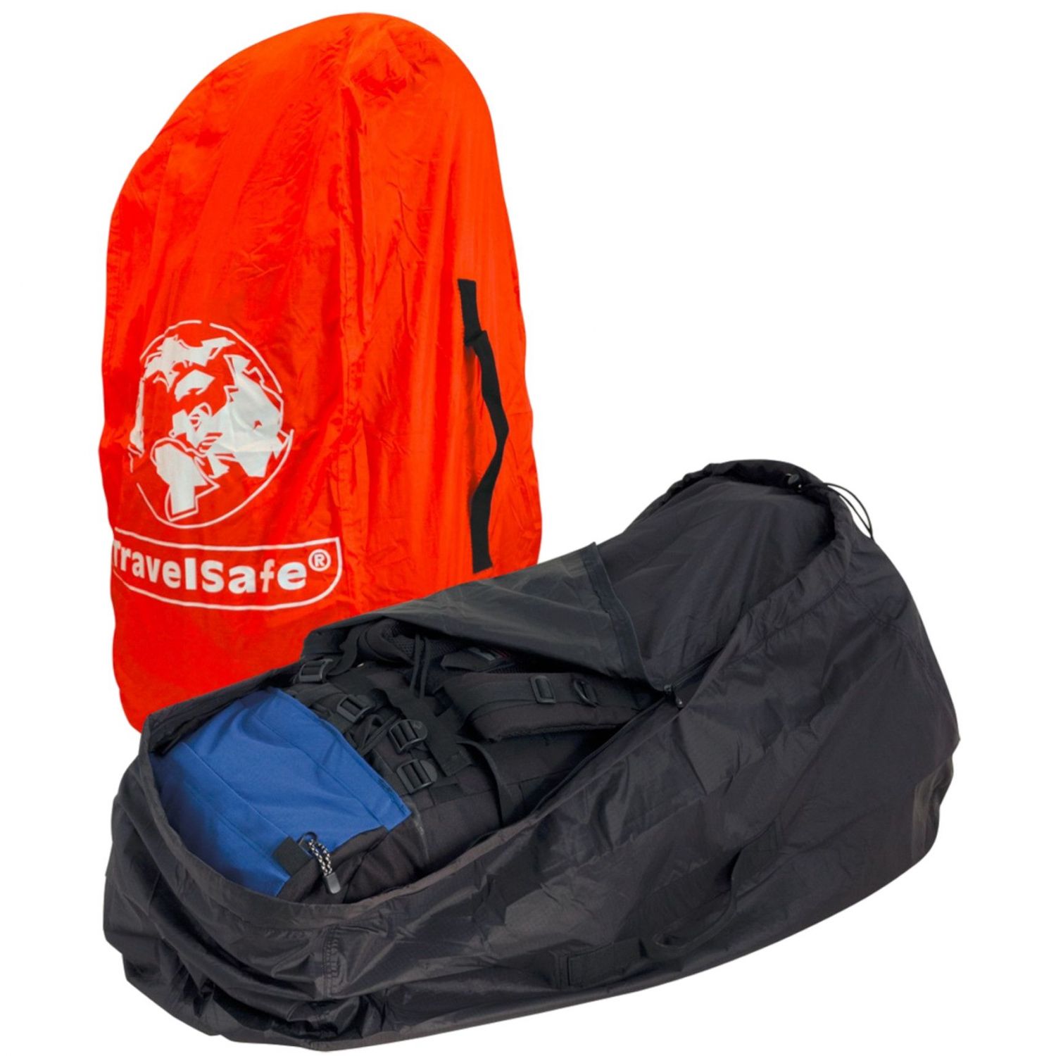 TravelSafe Rain/flight Cover L, sort