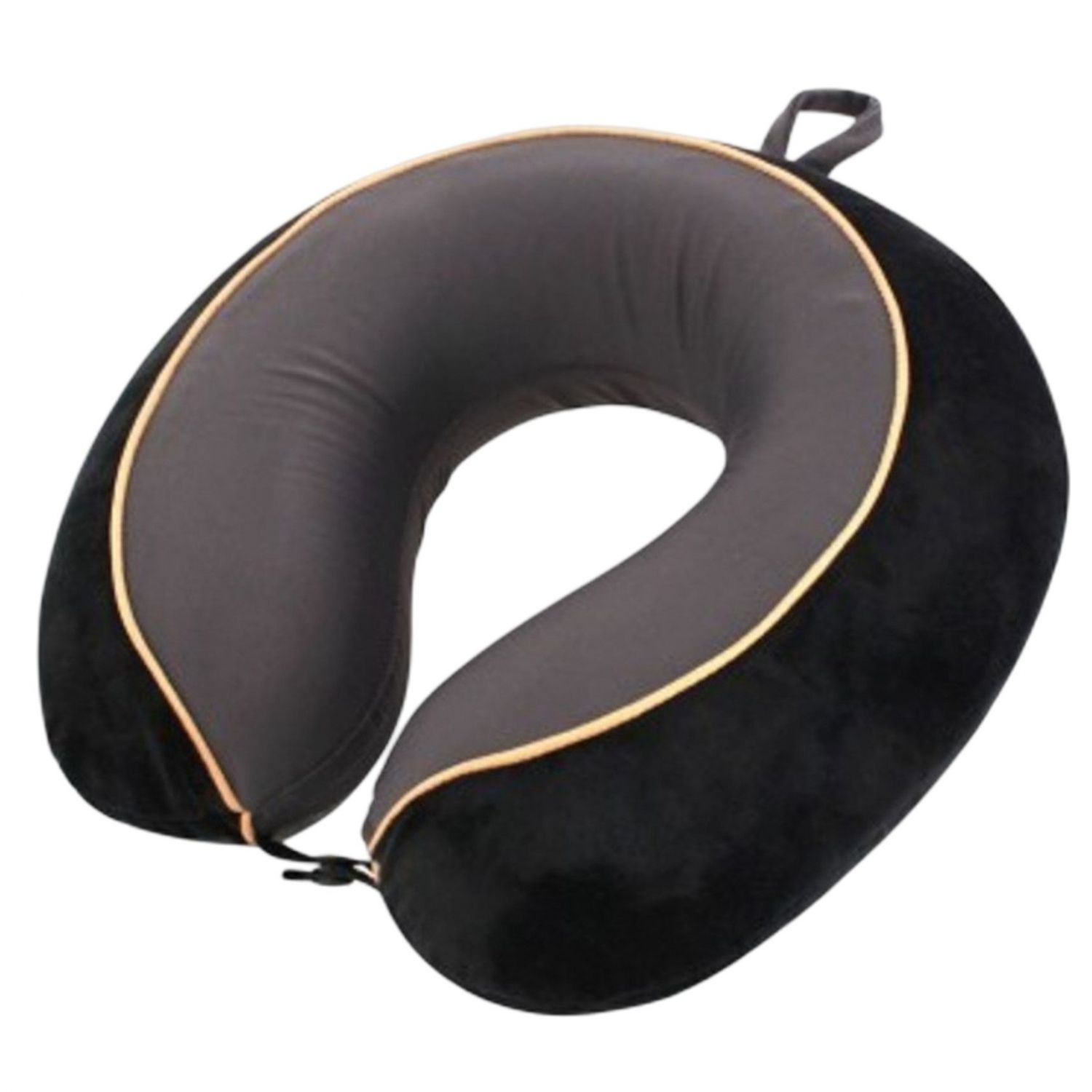 TravelSafe Rejsepude med memory foam, sort/grå