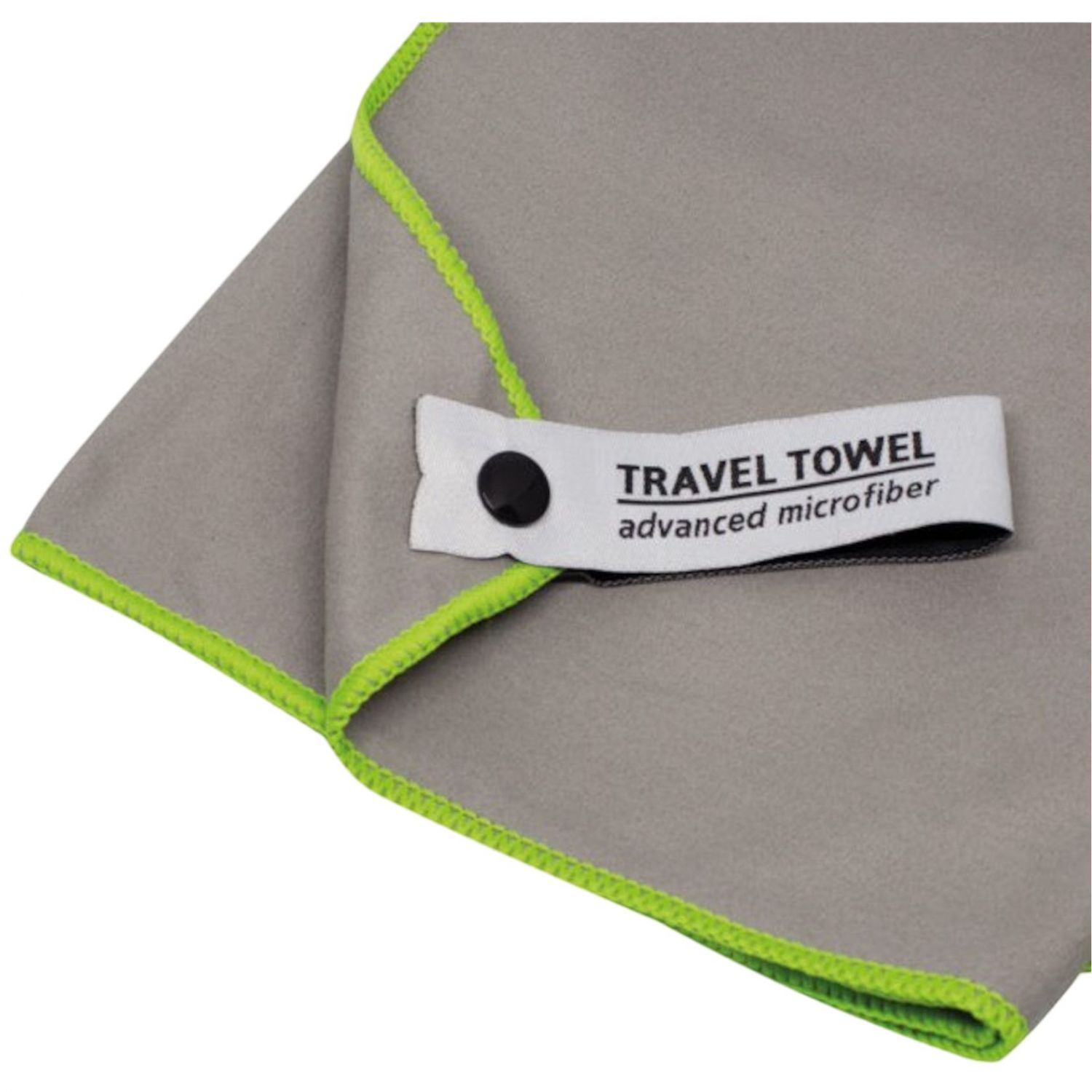 Travelsafe Traveltowel Terry/microfiber L 70 X 135 - Charcoal Green - Håndklæde