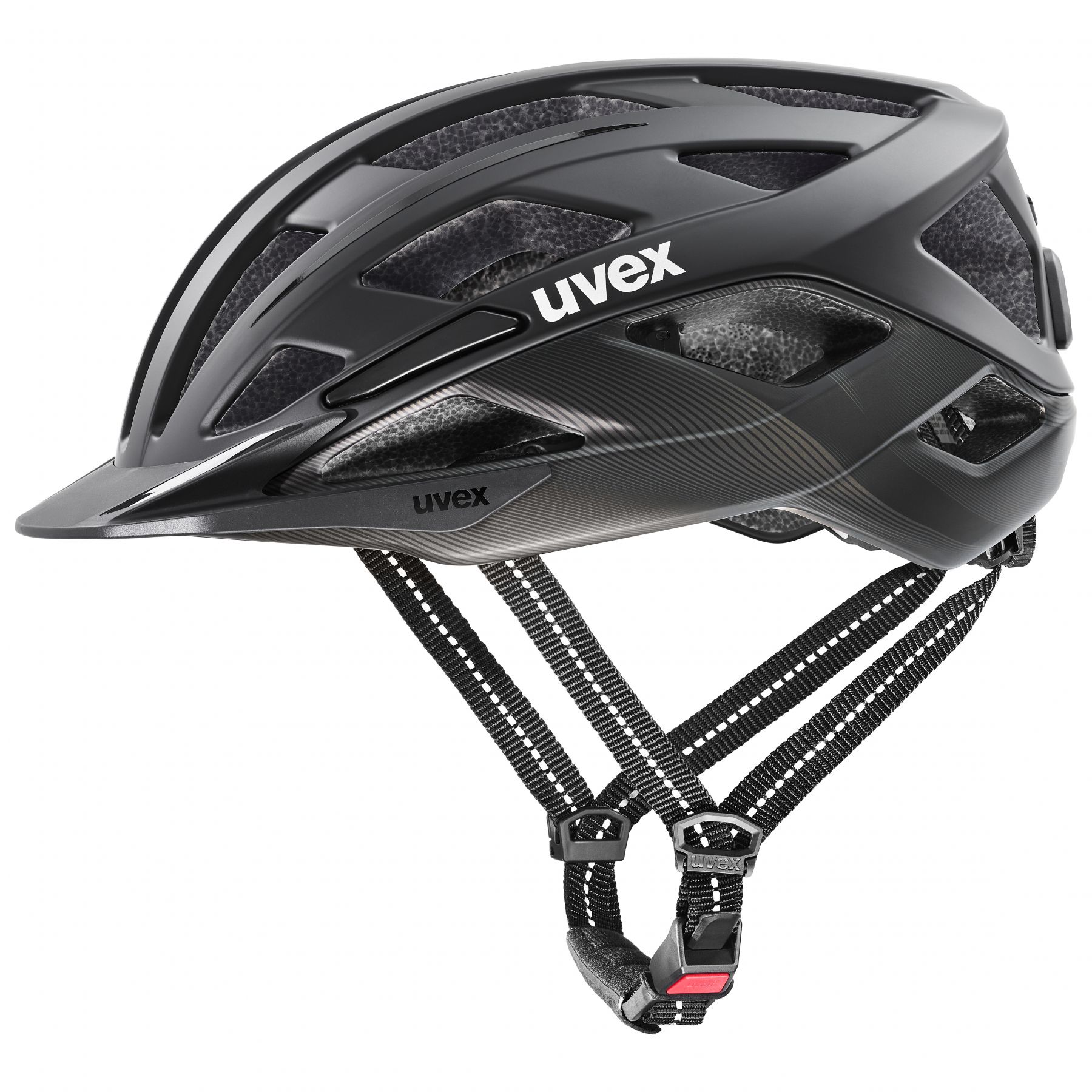 Uvex City I-Vo 2, cykelhjelm, sort